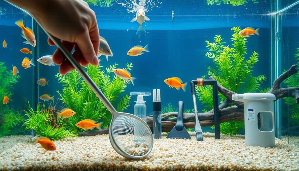 Aquariumreinigung